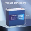 Bateria Lifepo4 de 12,8v e 20ah