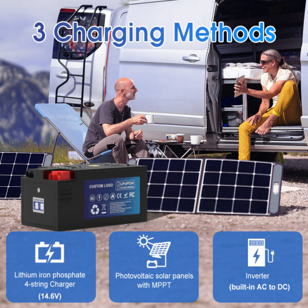 Batterie 12V 460ah Camper Van Lifepo4