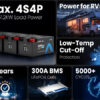 Lifepo4 Bluetooth Battery for RV Solar Off-grid air Conditioner