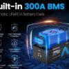 Lifepo4 Bluetooth Battery for RV Solar Off-grid air Conditioner