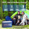 Аккумулятор 12v 100ah 200ah глубокого цикла Lifepo4