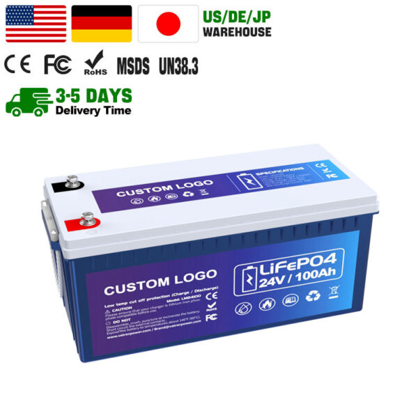 Аккумуляторная батарея Lifepo4 24V 100Ah