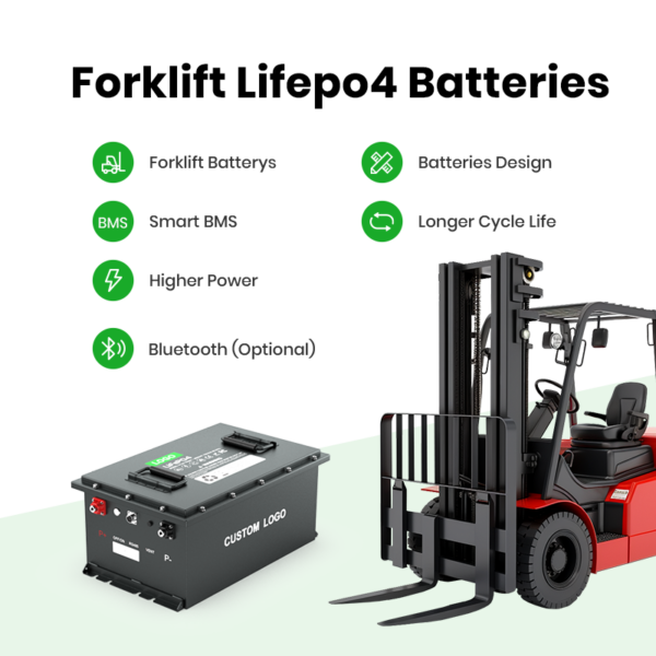 Аккумуляторная батарея высокой емкости для вилочного погрузчика Lifepo4