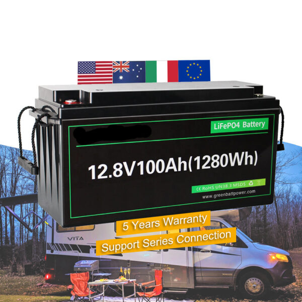 36V 48V 60V 100ah LiFePO4 Lithium-Akkupacks