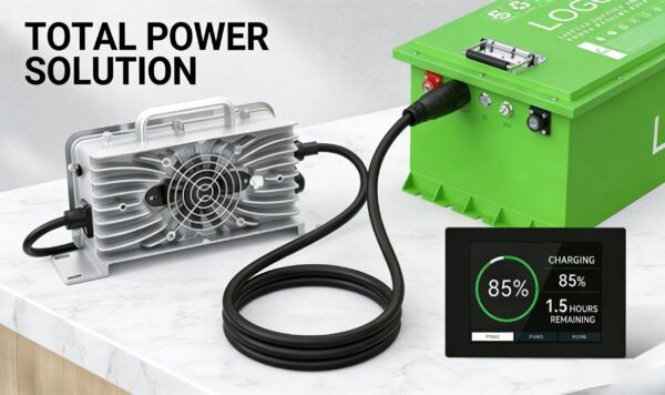38V 51.2 V72V105Ah LiFePO4 Golf Cart Battery