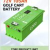 38V 51.2 V72V105Ah LiFePO4 Golf Cart Battery