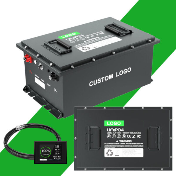 48v 105ah Golf Cart Lifepo4 Battery