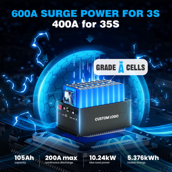 Batterie Bluetooth 48 Volt LiFePO4