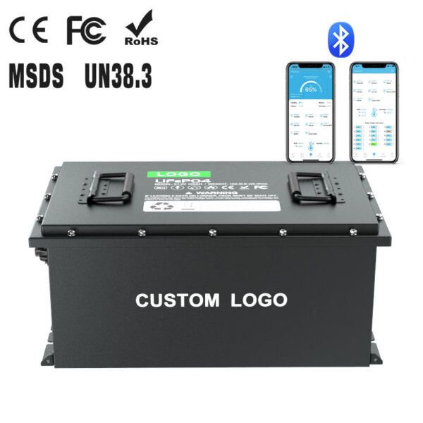 Batteria per carrello da golf Bluetooth Lifepo4