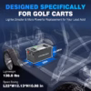Alta qualità 76.8v lifepo4 batteria Golf Cart