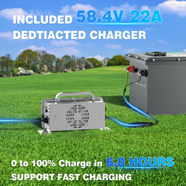 Alta qualità 76.8v lifepo4 batteria Golf Cart