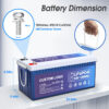 Batterie Lifepo4 12v 200ah