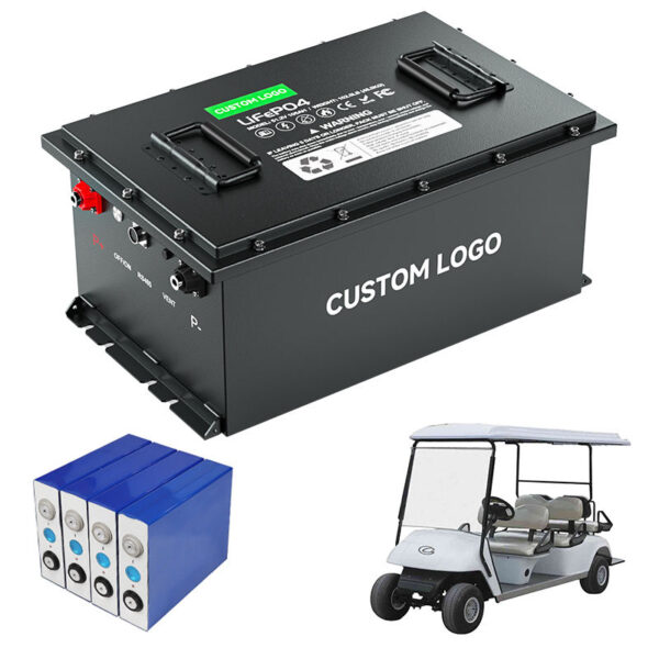 Bateria de lítio 48V72V LiFePO4 para carro de golfe