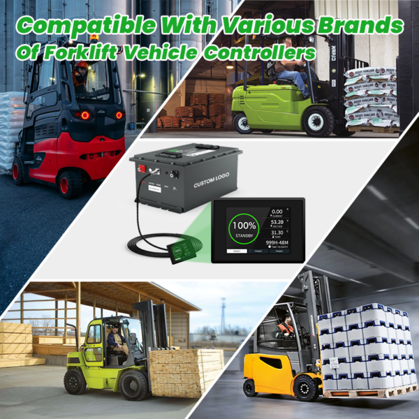 High Capacity Forklift Battery Lifepo4 Battery for Forklifts